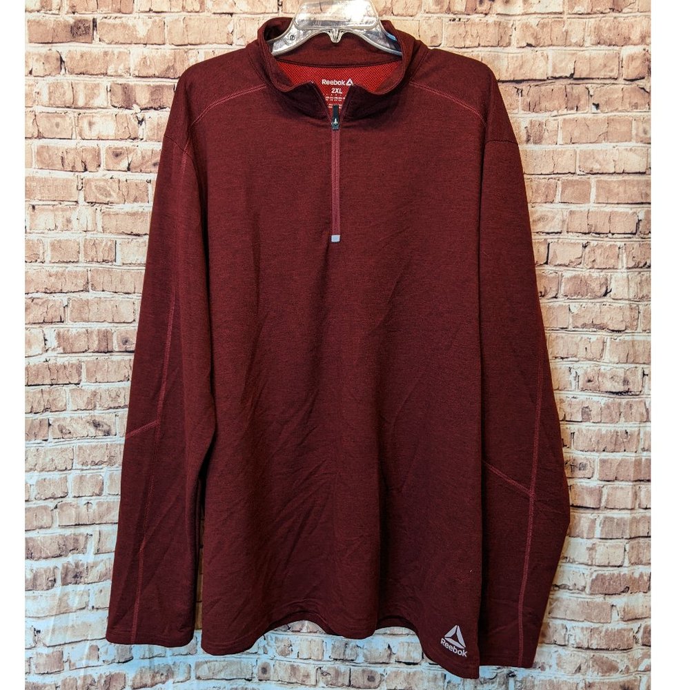 Reebok Pullover Jacket 1/4 Zip Size 2XL